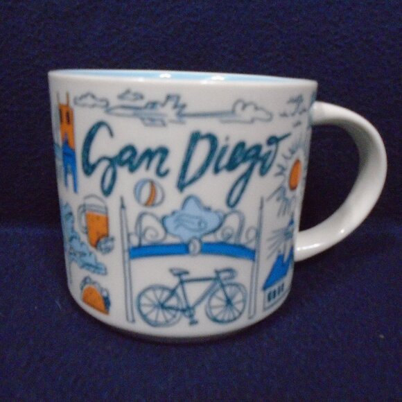 San Diego 2018 Been There Series Starbucks Across The Globe Collection Mug Cup - Picture 3 of 5